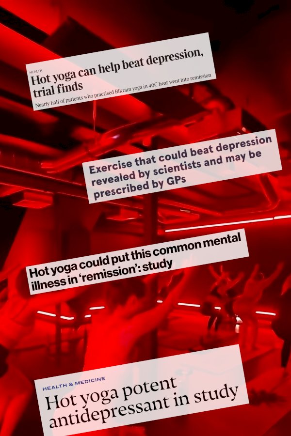 New Study: Hot Yoga Reduces Depression