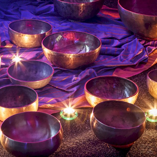 Festive Sound Bath workshop with Michelle Dennison-Hall at New Energy Yoga in Winchester, Hampshire
