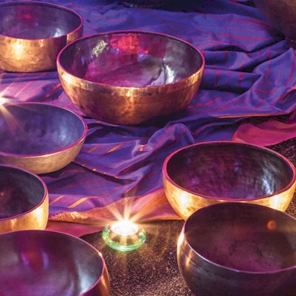 Sunday Sound Bath Immersion workshop with Michelle Dennison-Hall at New Energy Yoga in Winchester, Hampshire