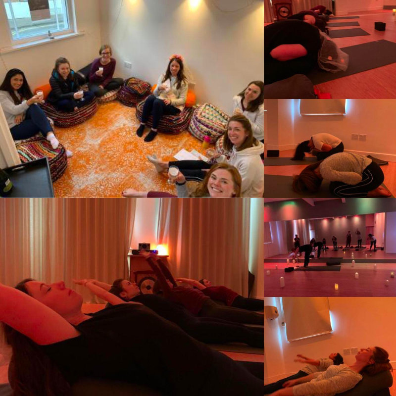 Private Classes and Events, Yoga Hen Do Party
