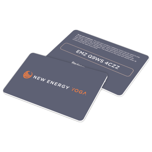 Yoga Gift Card