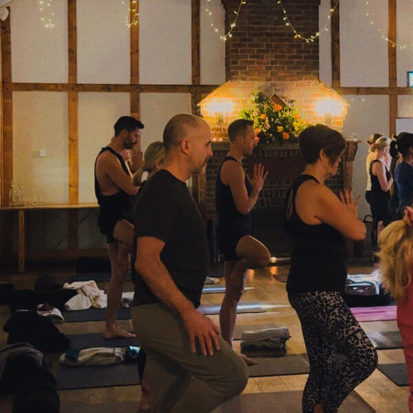 Yoga in the Barn