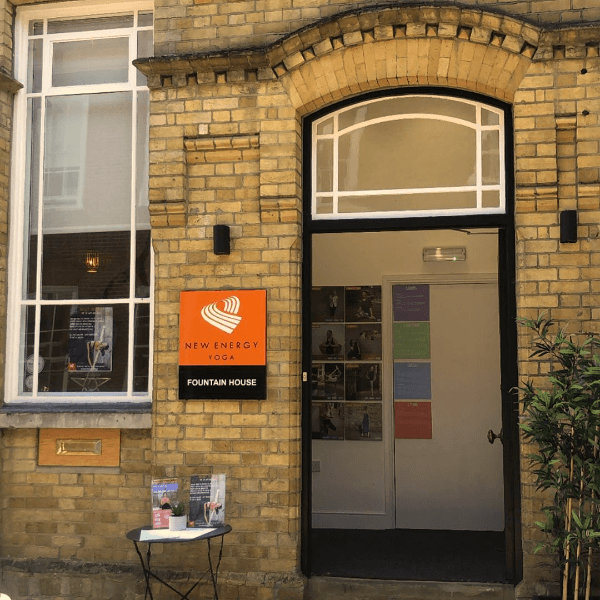 New Energy Yoga in Winchester, Studio Entrance on Parchment Street