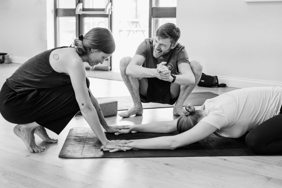 Assisted Child Pose